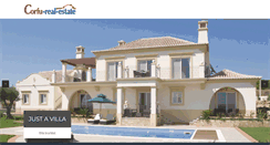 Desktop Screenshot of corfu-real-estate.com